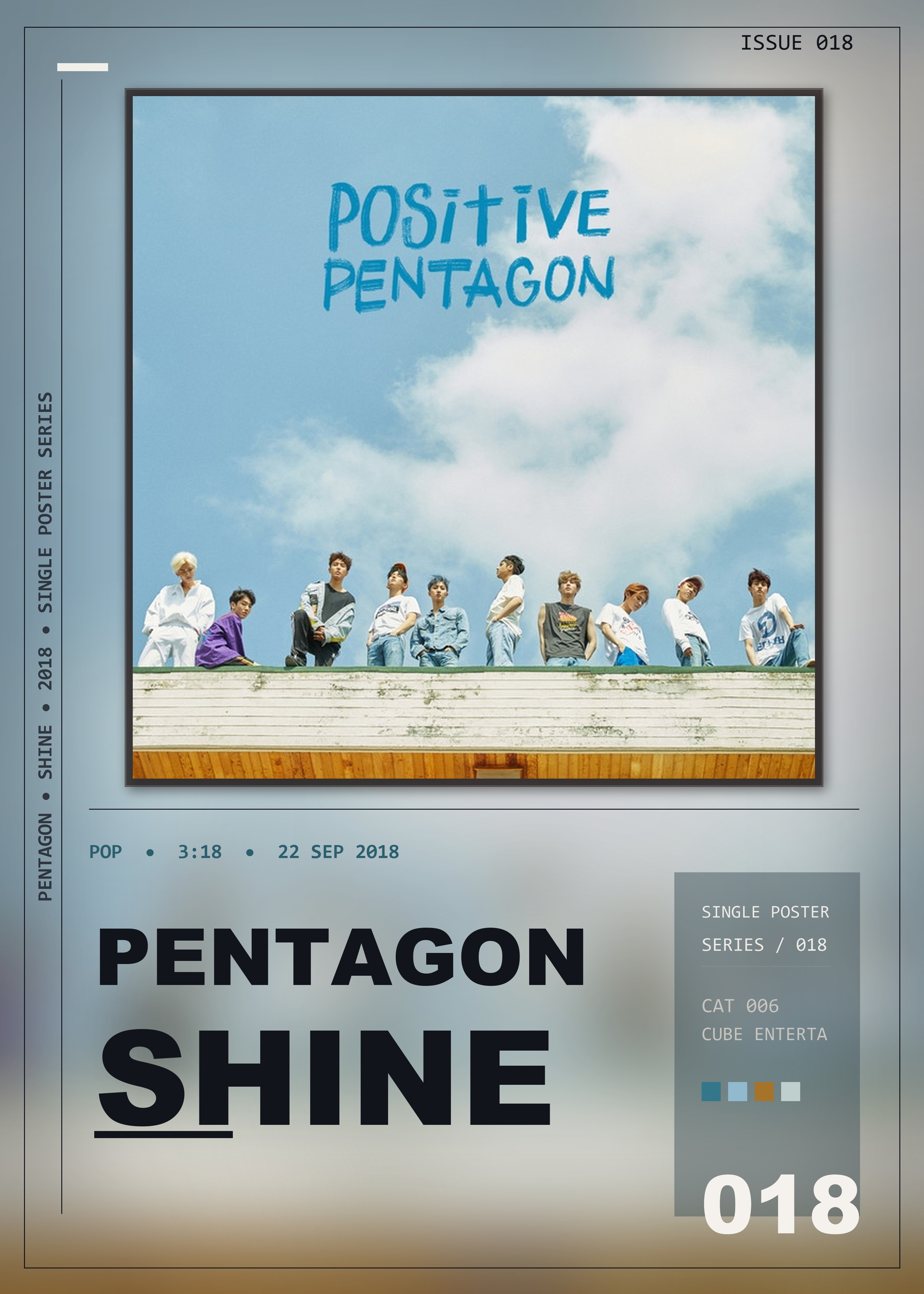 Music poster: PENTAGON - Shine