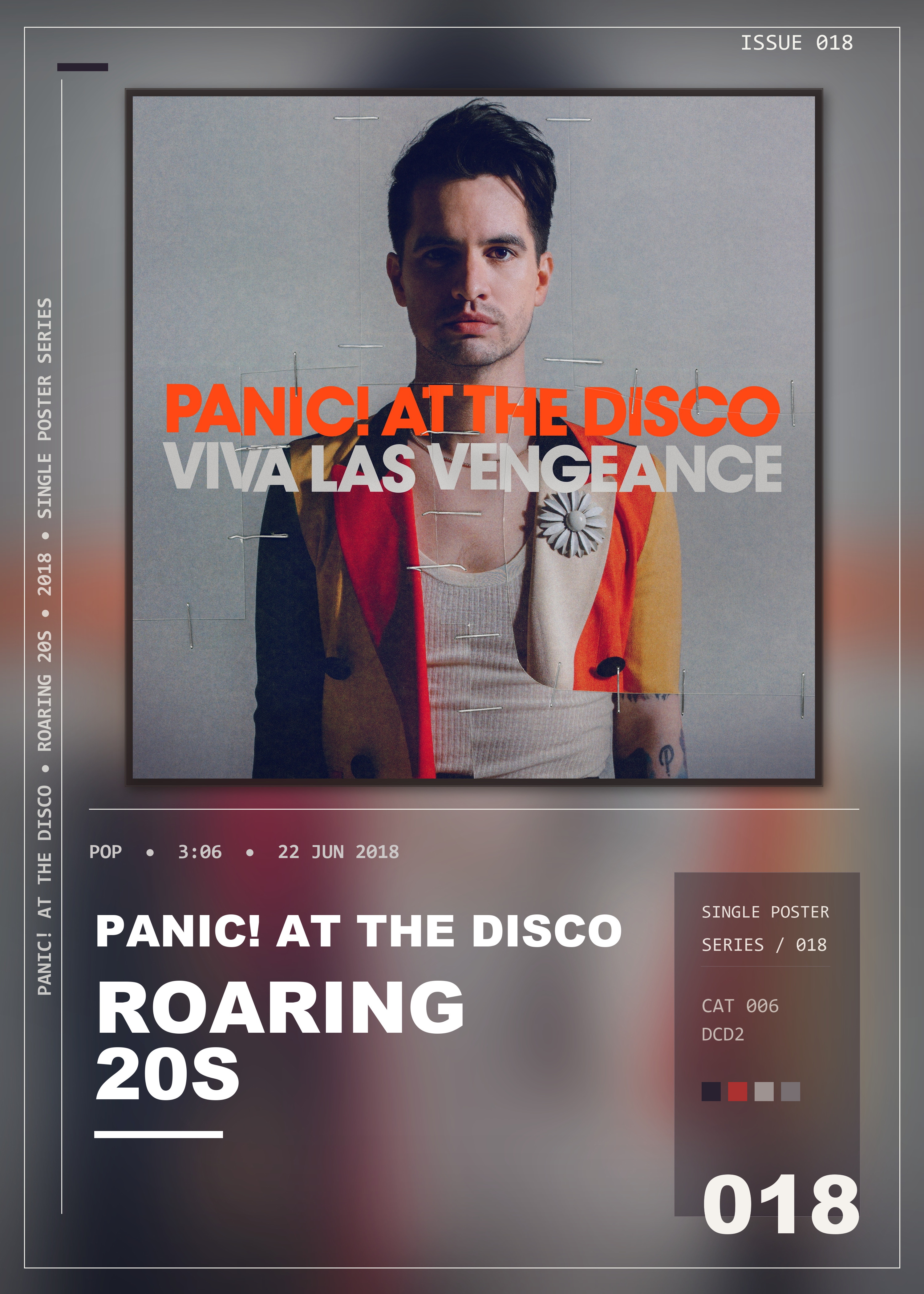 Music poster: Panic At The Disco - Roaring 20s