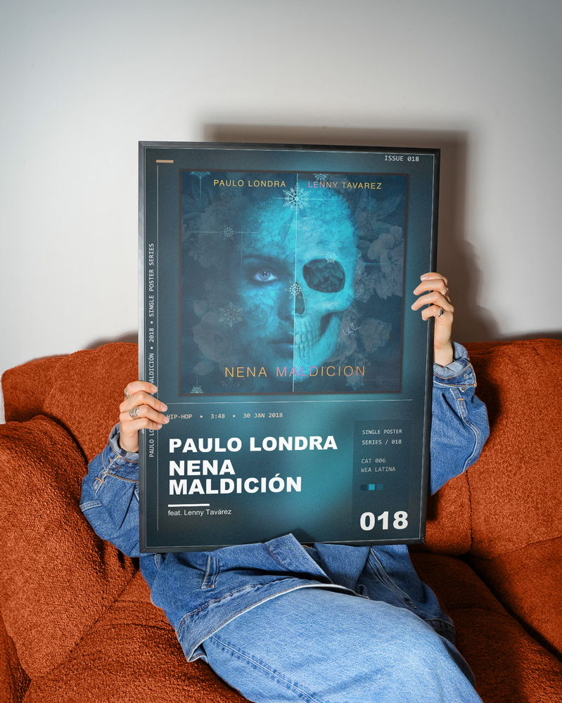 Music poster: Paulo Londra - Nena Maldición feat Lenny Tavárez
