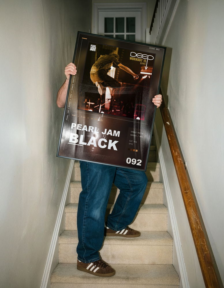Music poster: Pearl Jam - Black