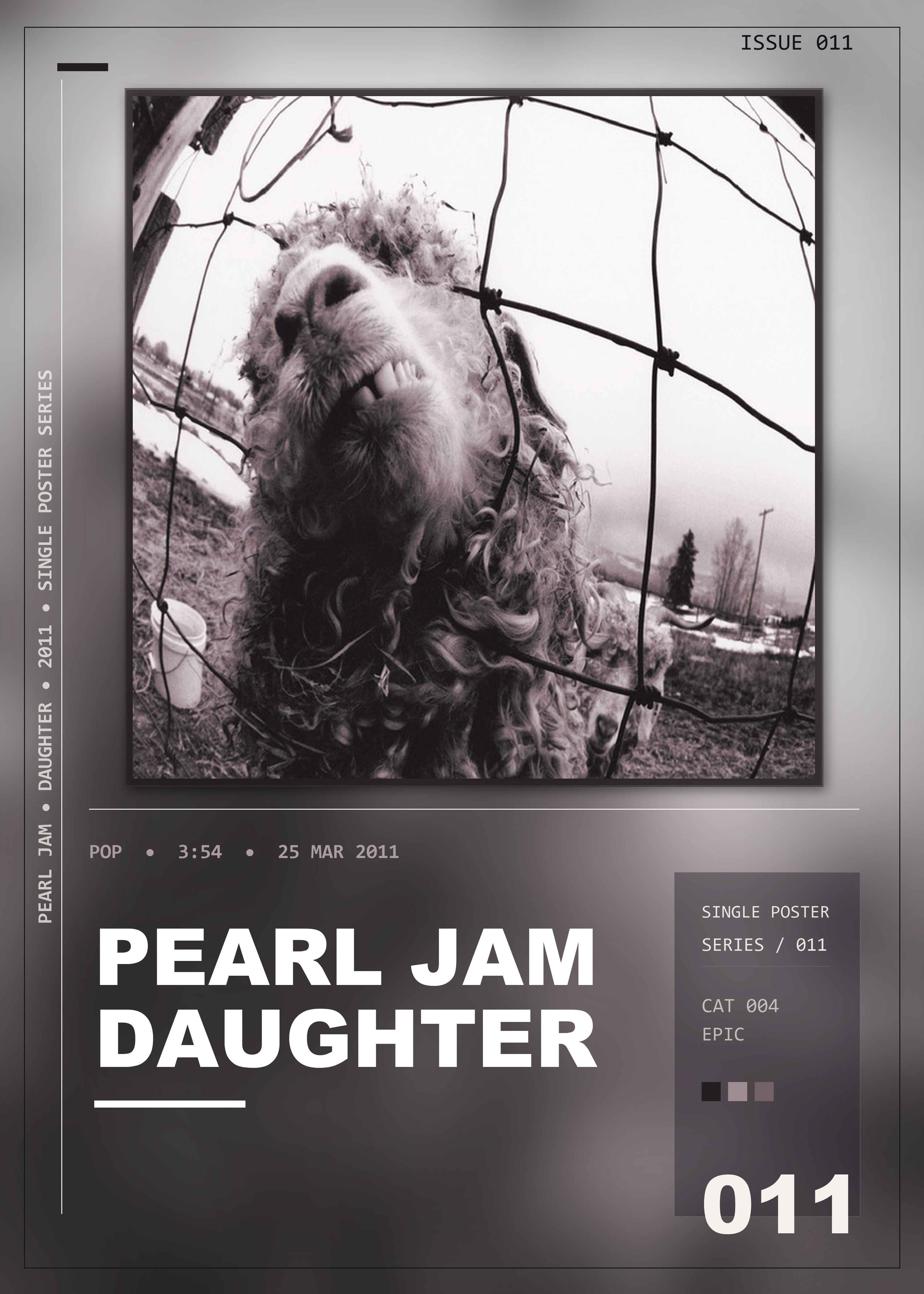 Music poster: Pearl Jam - Daughter Remastered