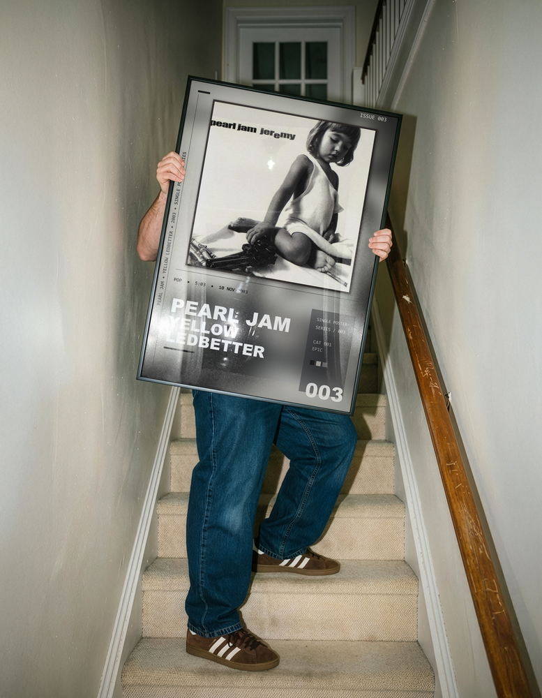Music poster: Pearl Jam - Yellow Ledbetter