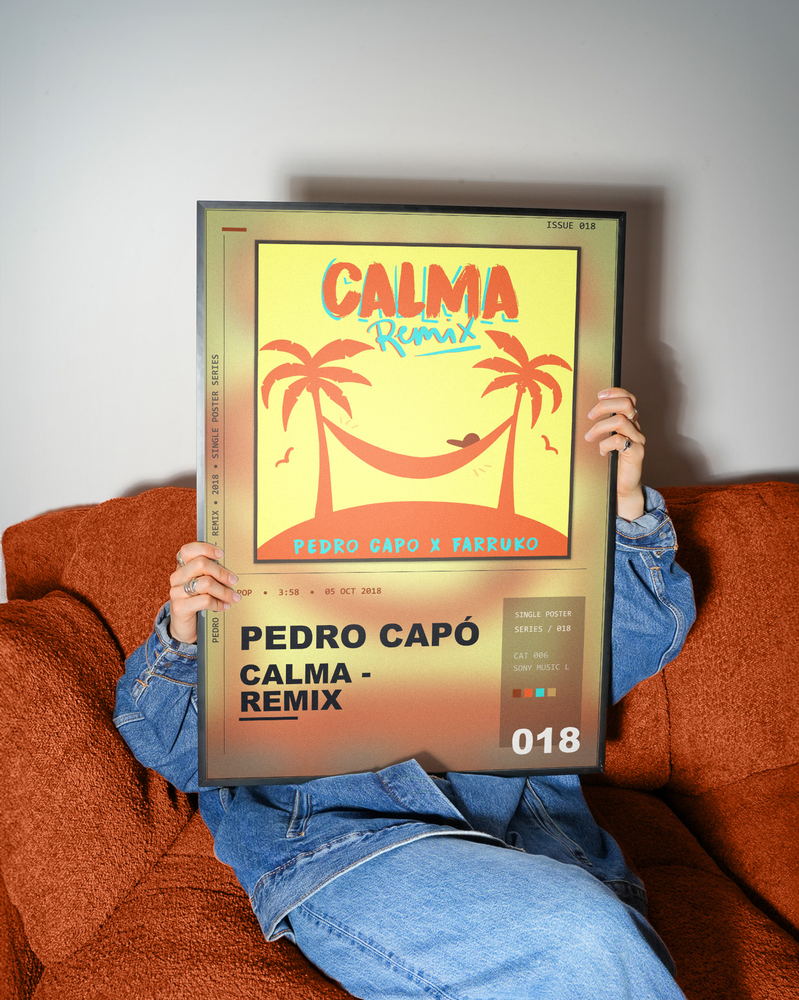Music poster: Pedro Capó - Calma - Remix