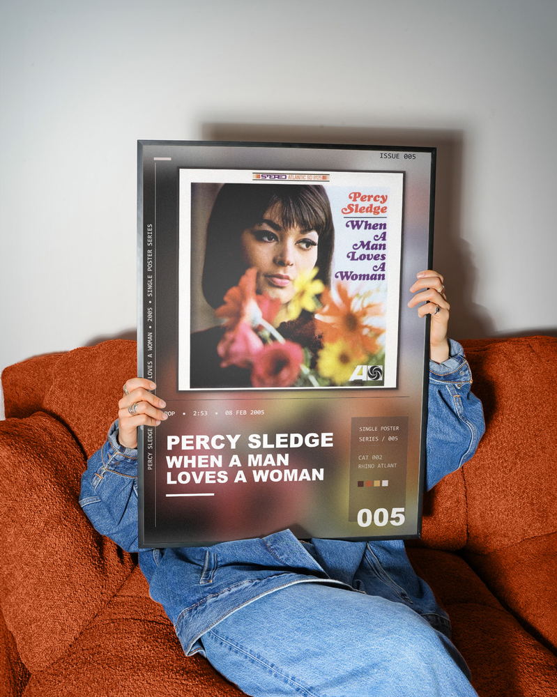 Music poster: Percy Sledge - When A Man Loves A Woman