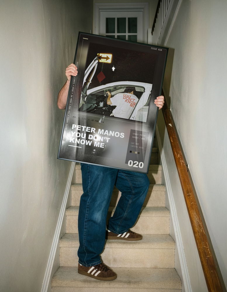 Music poster: Peter Manos - You Dont Know Me