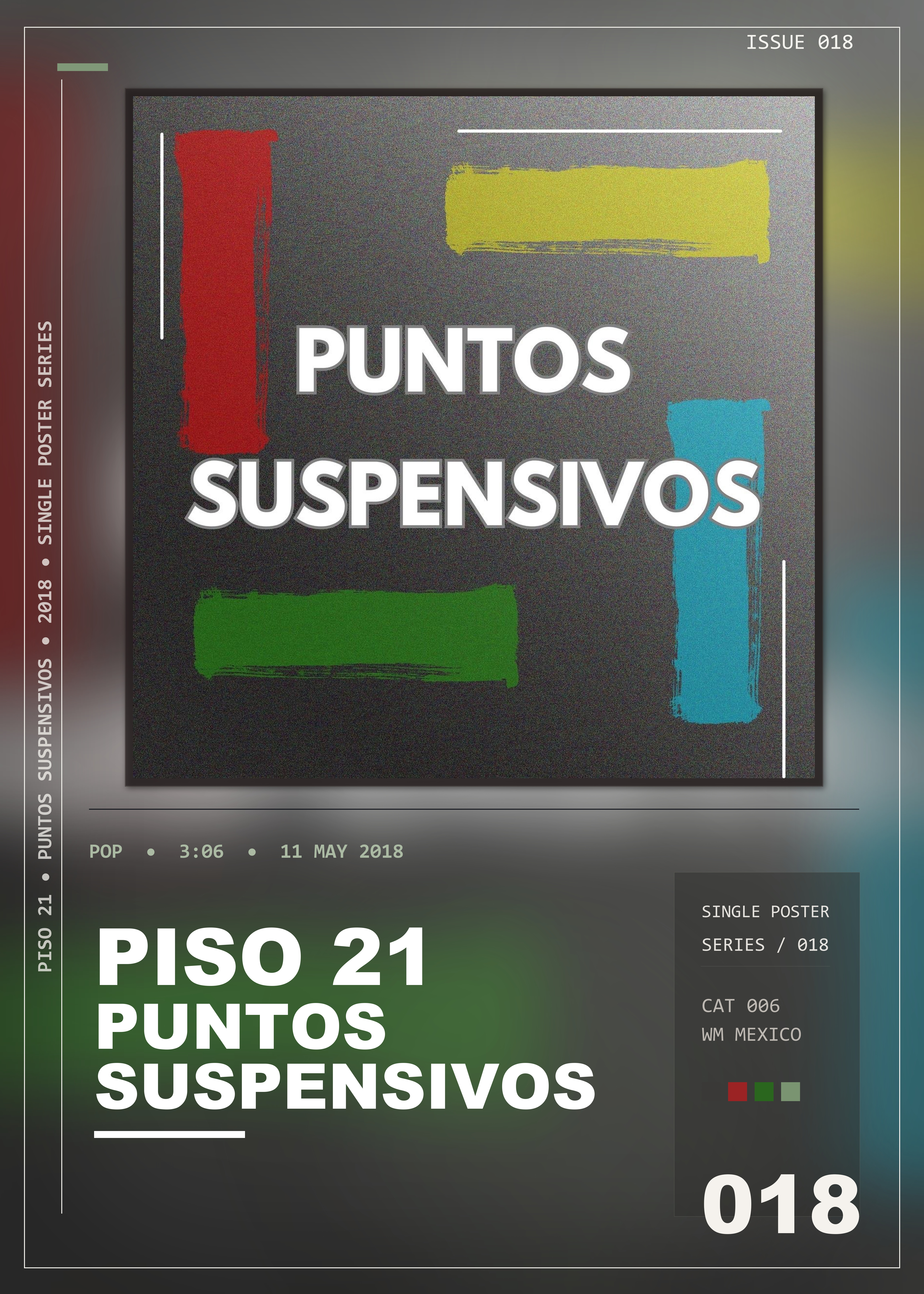 Music poster: Piso 21 - Puntos Suspensivos