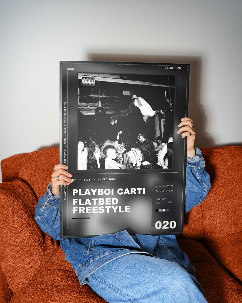 Music poster: Playboi Carti - FlatBed Freestyle