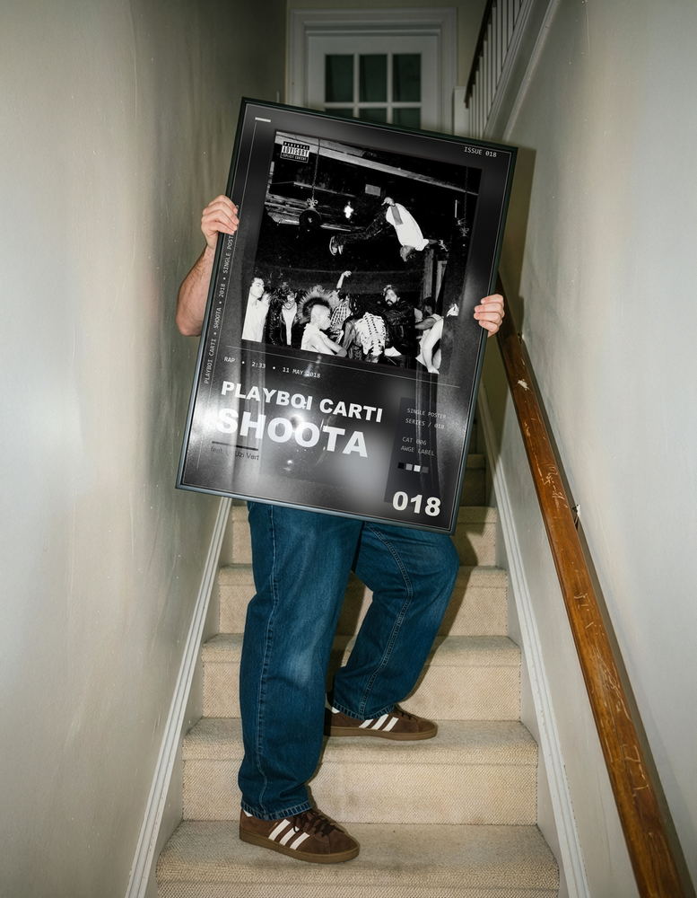 Music poster: Playboi Carti - Shoota feat Lil Uzi Vert