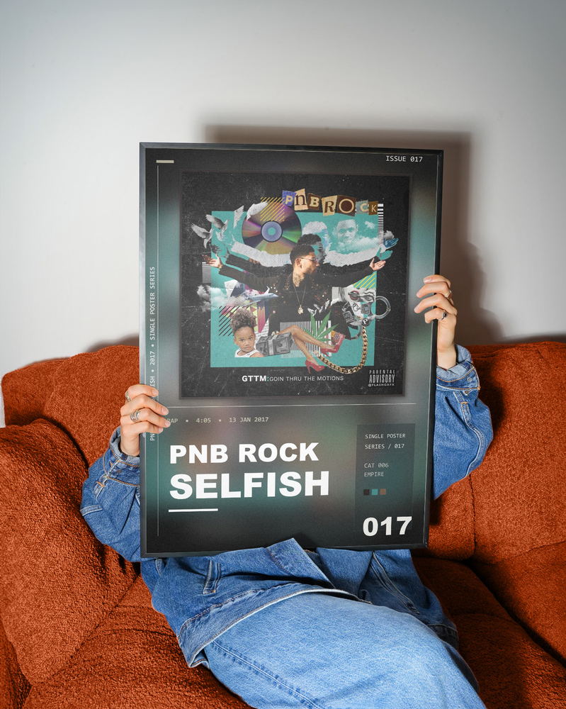 Music poster: PnB Rock - Selfish