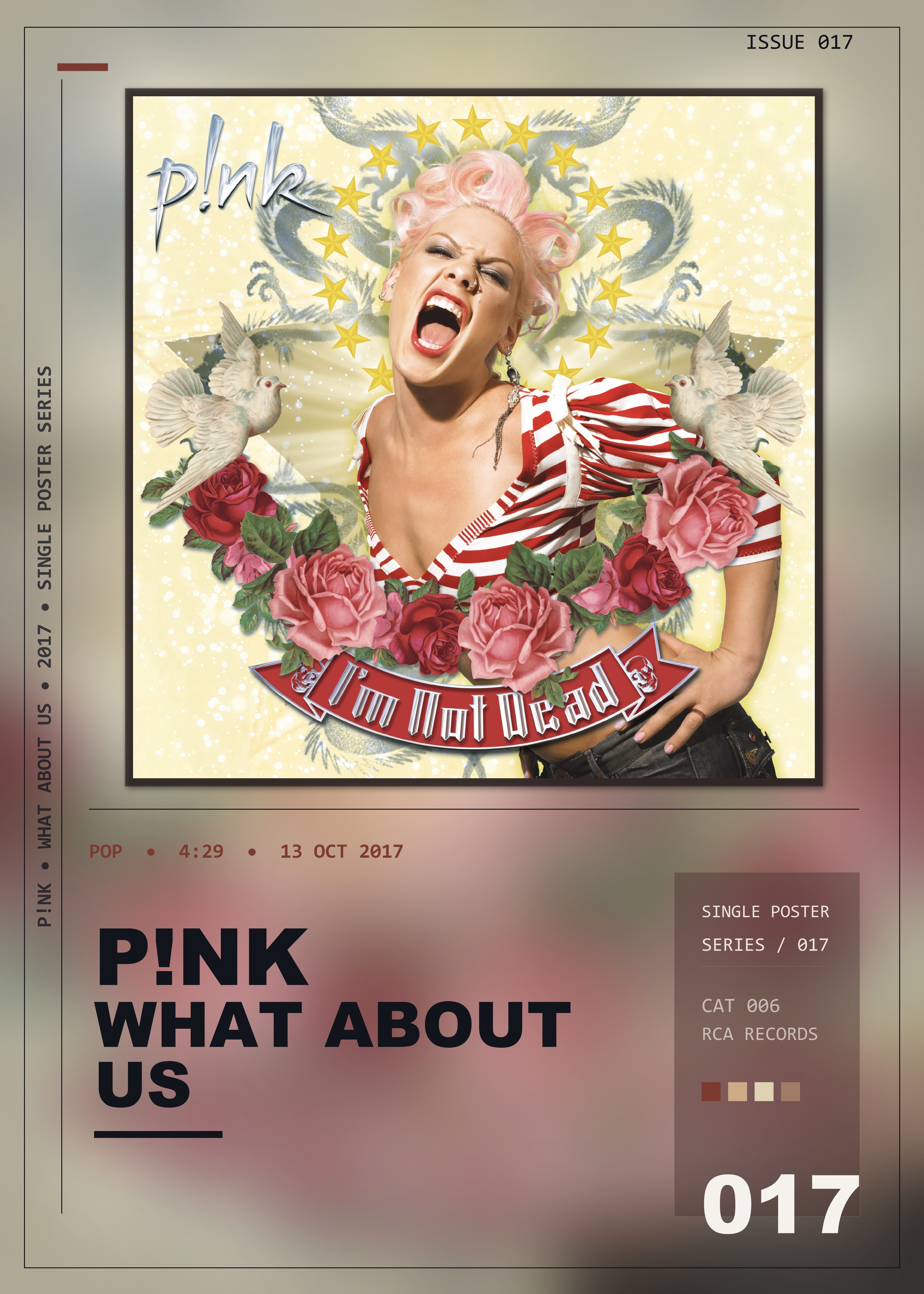 Music poster: Pnk - What About Us