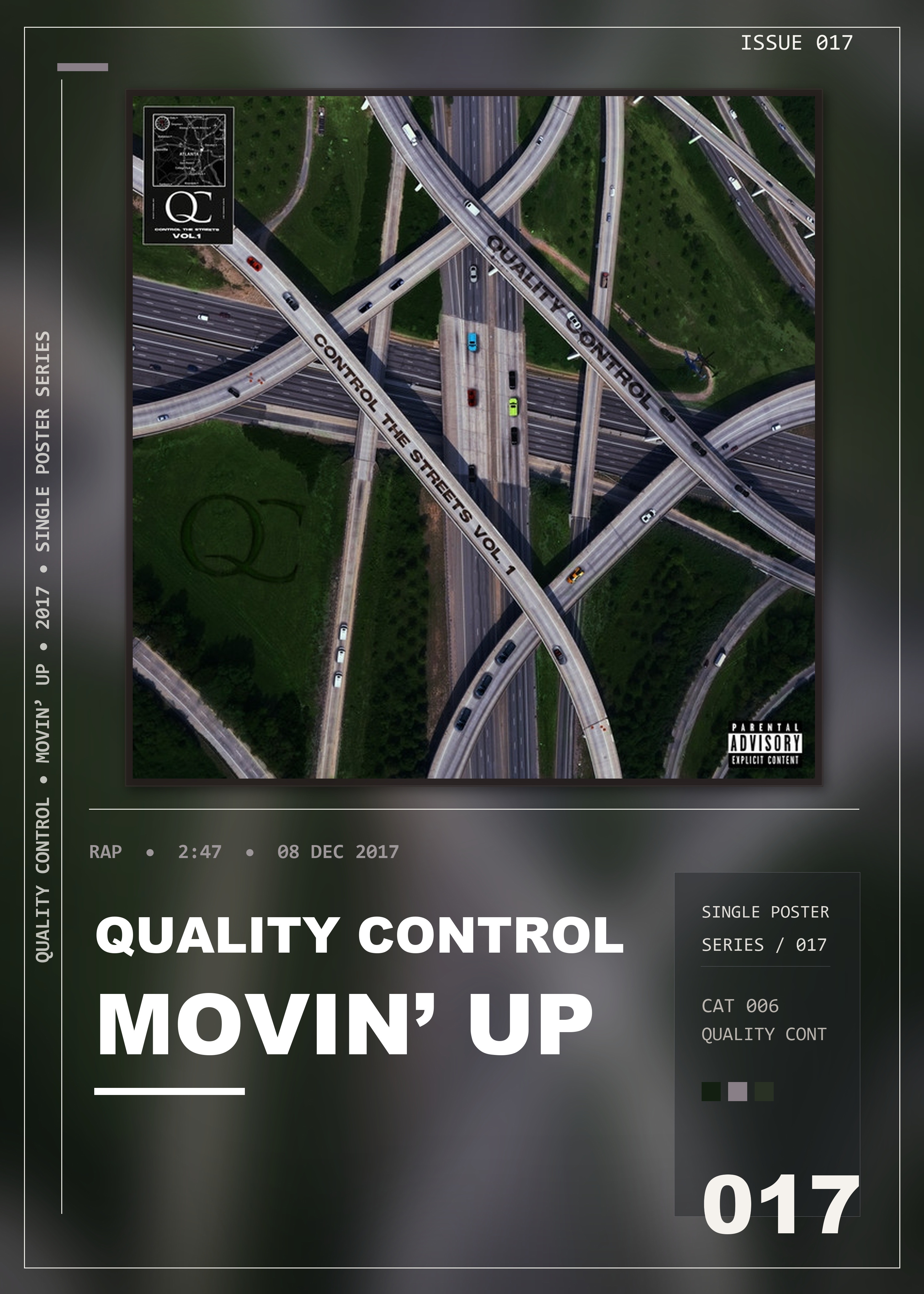 Music poster: Quality Control - Movin Up
