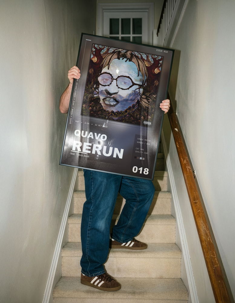 Music poster: Quavo - RERUN feat Travis Scott