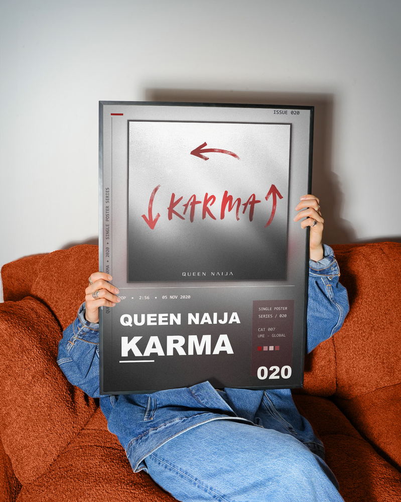 Music poster: Queen Naija - Karma