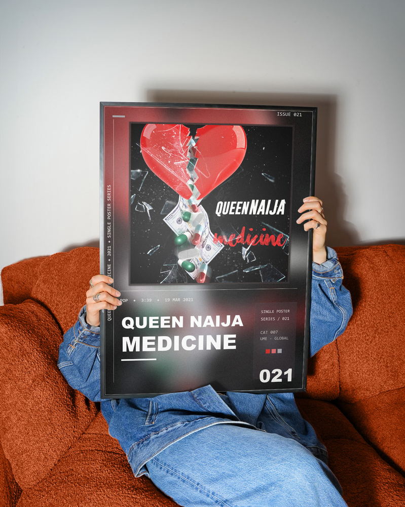 Music poster: Queen Naija - Medicine
