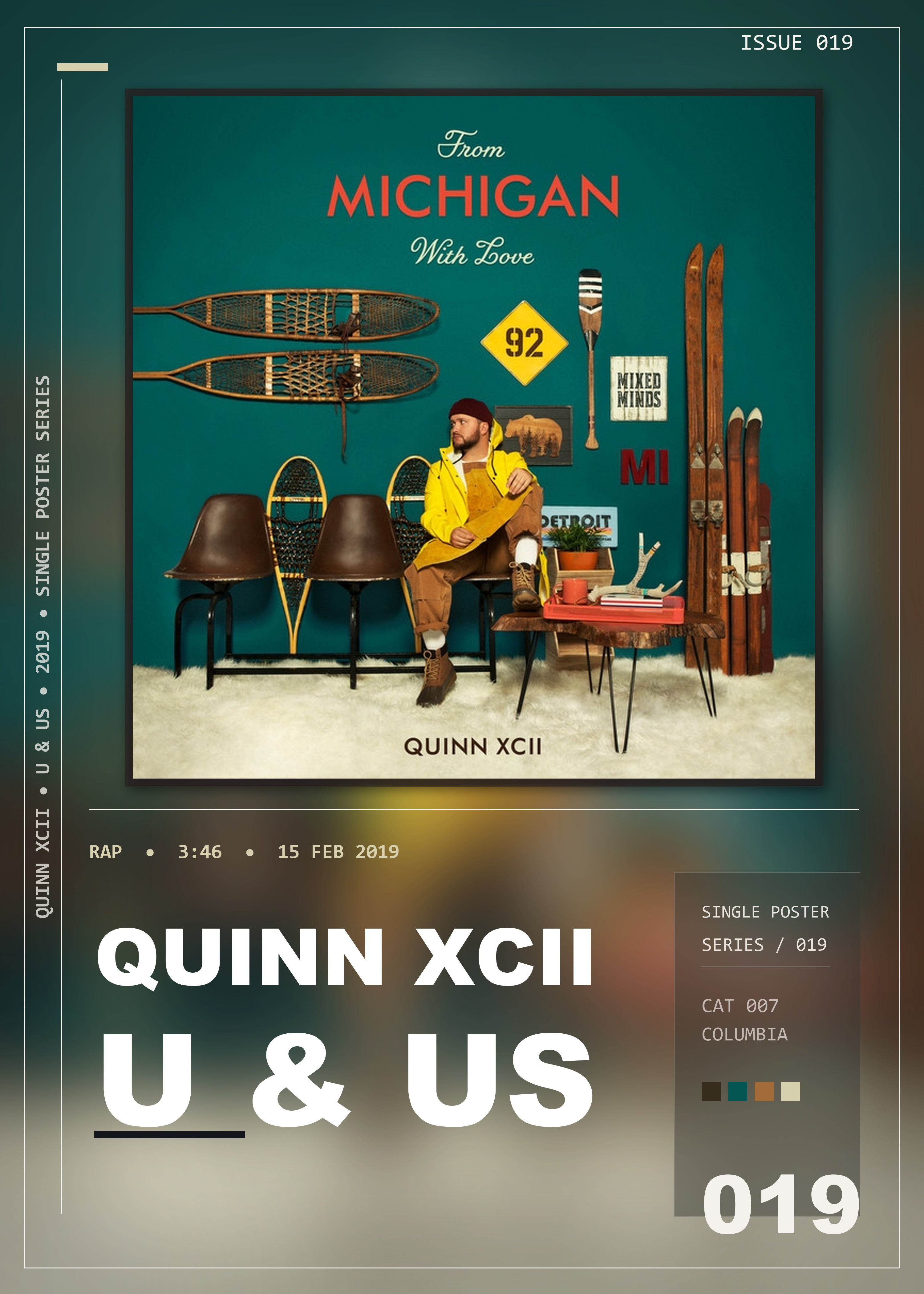 Music poster: Quinn XCII - U Us