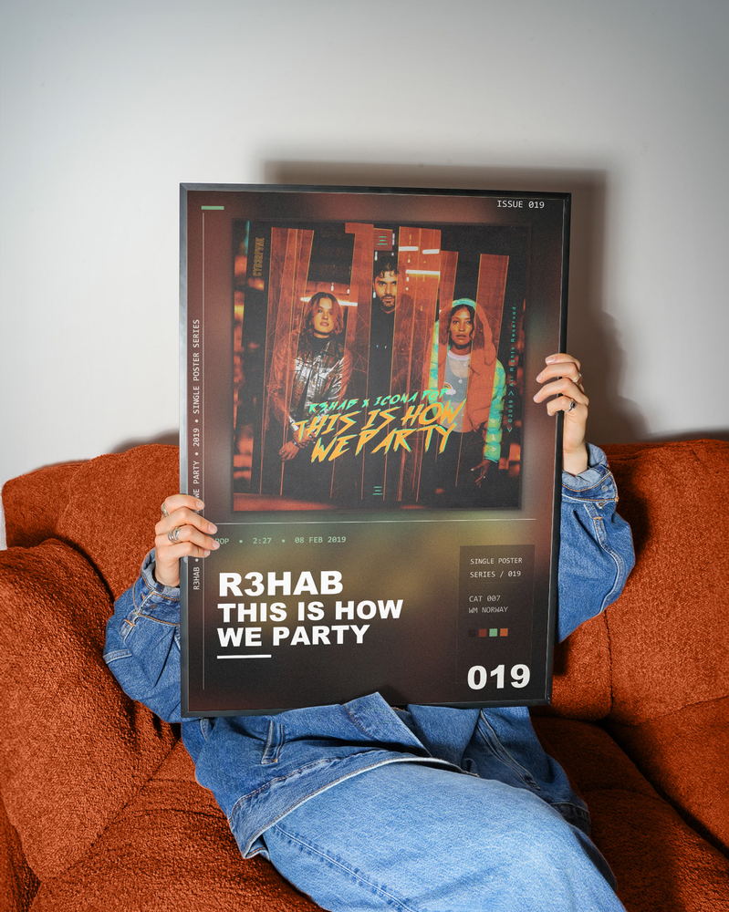 Music poster: R3HAB - This Is How We Party with Icona Pop