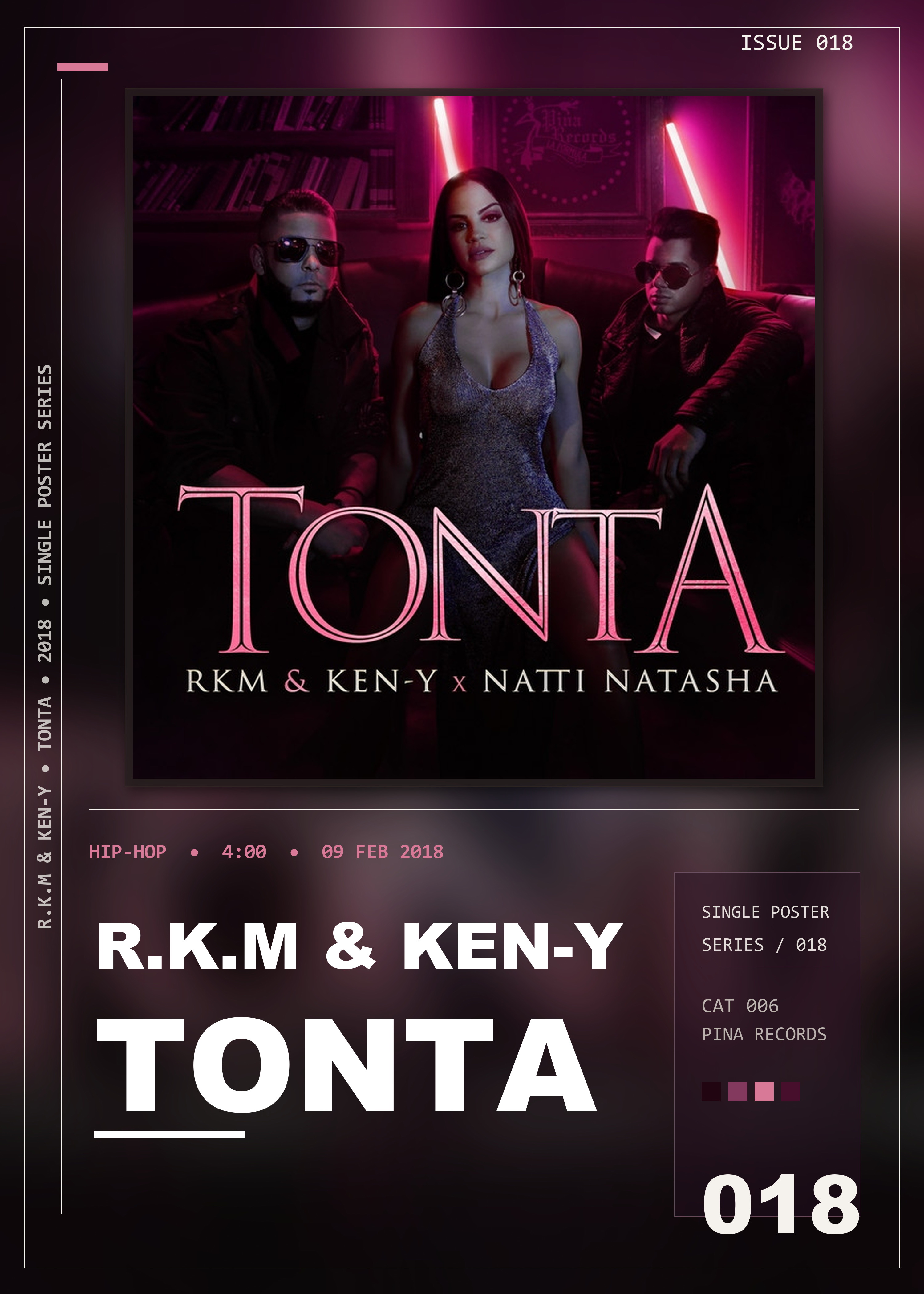 Music poster: RKM Ken-Y - Tonta