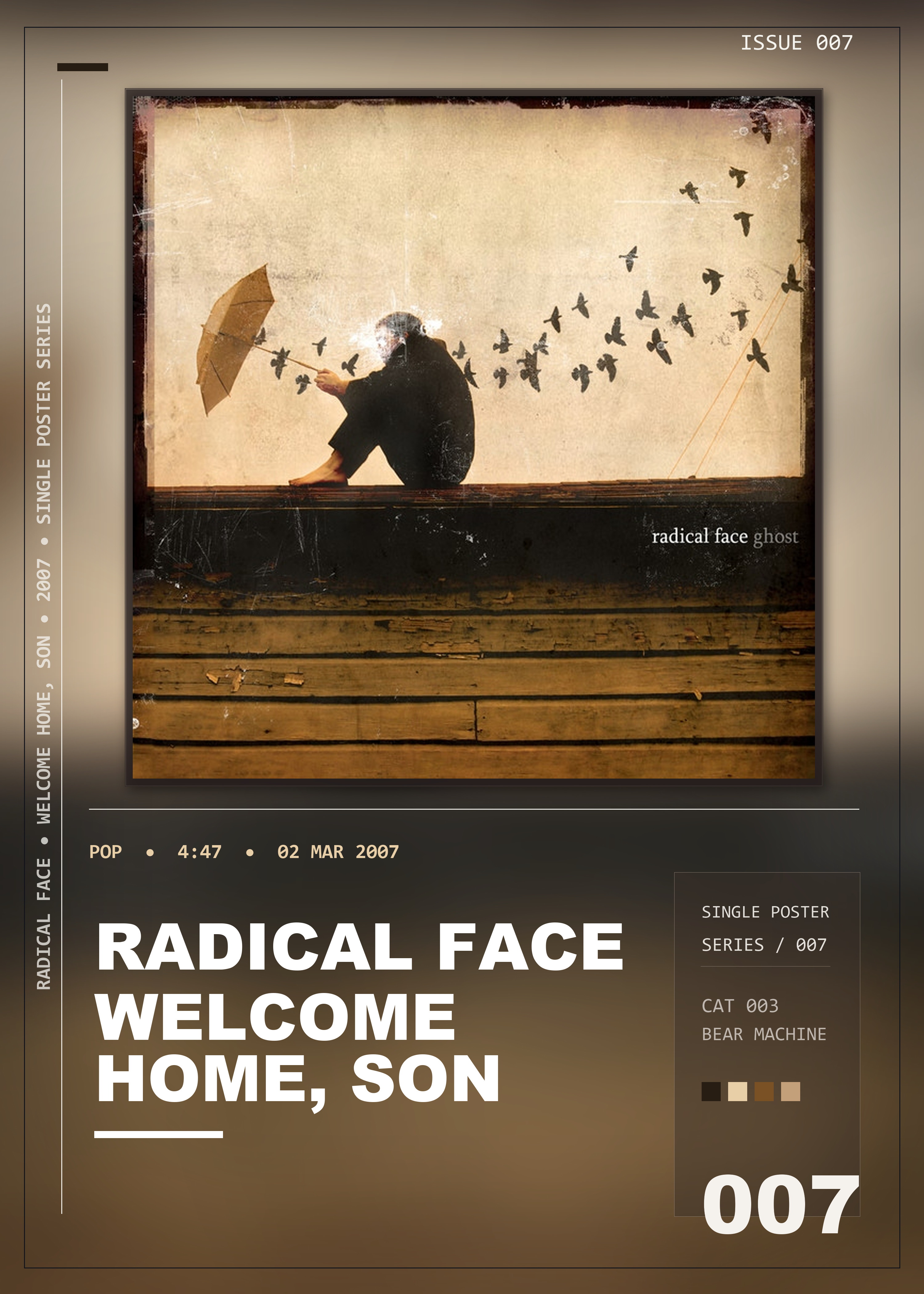 Music poster: Radical Face - Welcome Home Son
