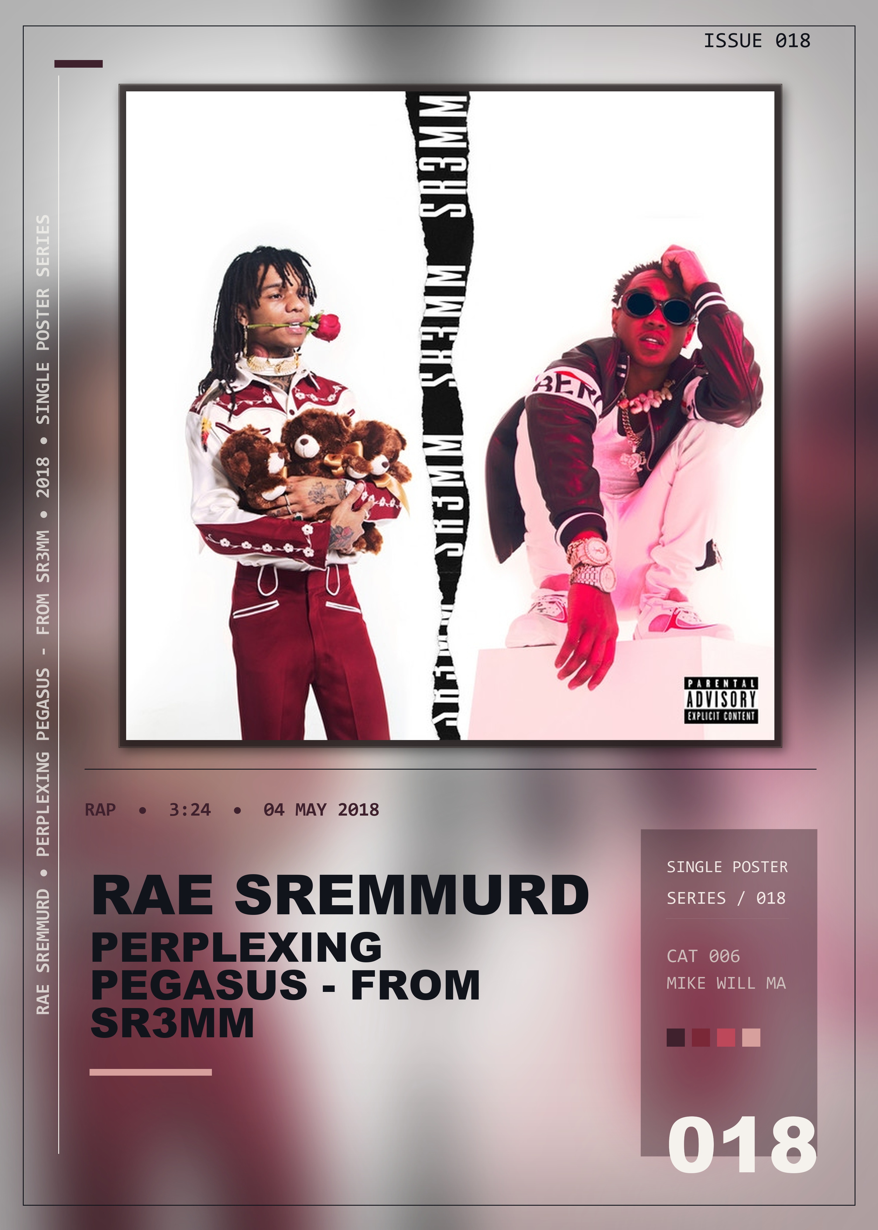 Music poster: Rae Sremmurd - Perplexing Pegasus - From SR3MM