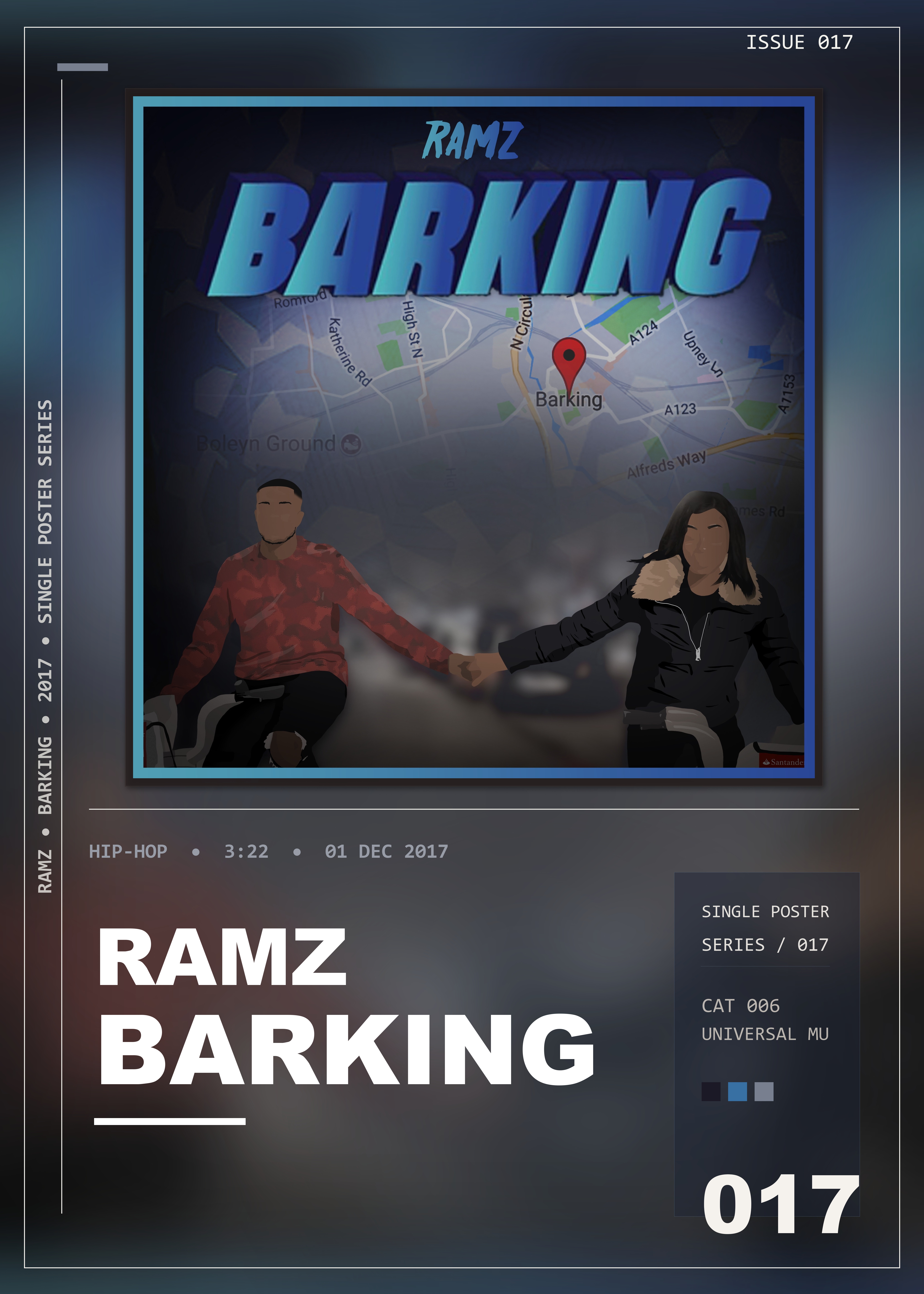 Music poster: Ramz - Barking