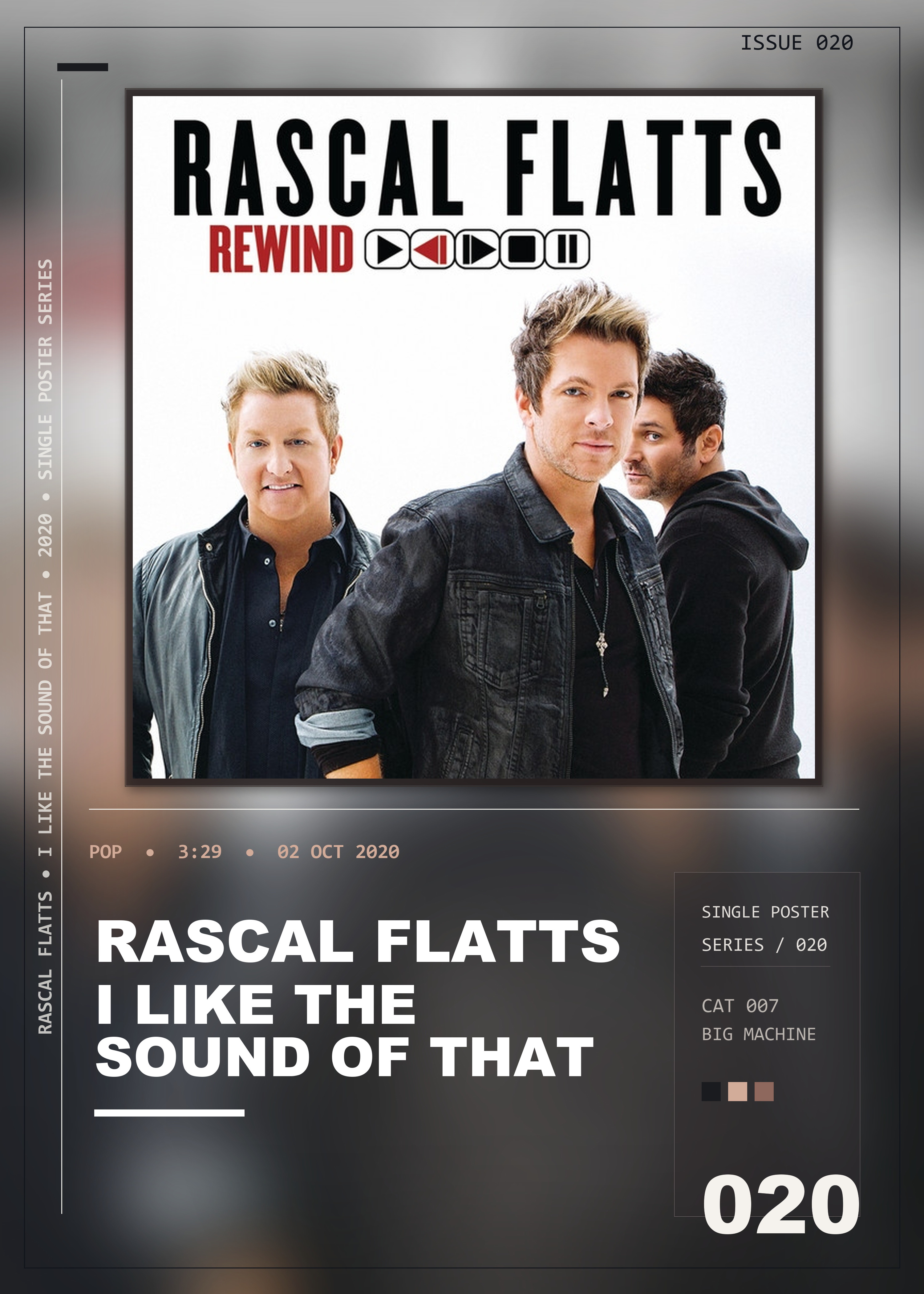 Music poster: Rascal Flatts - I Like The Sound Of That