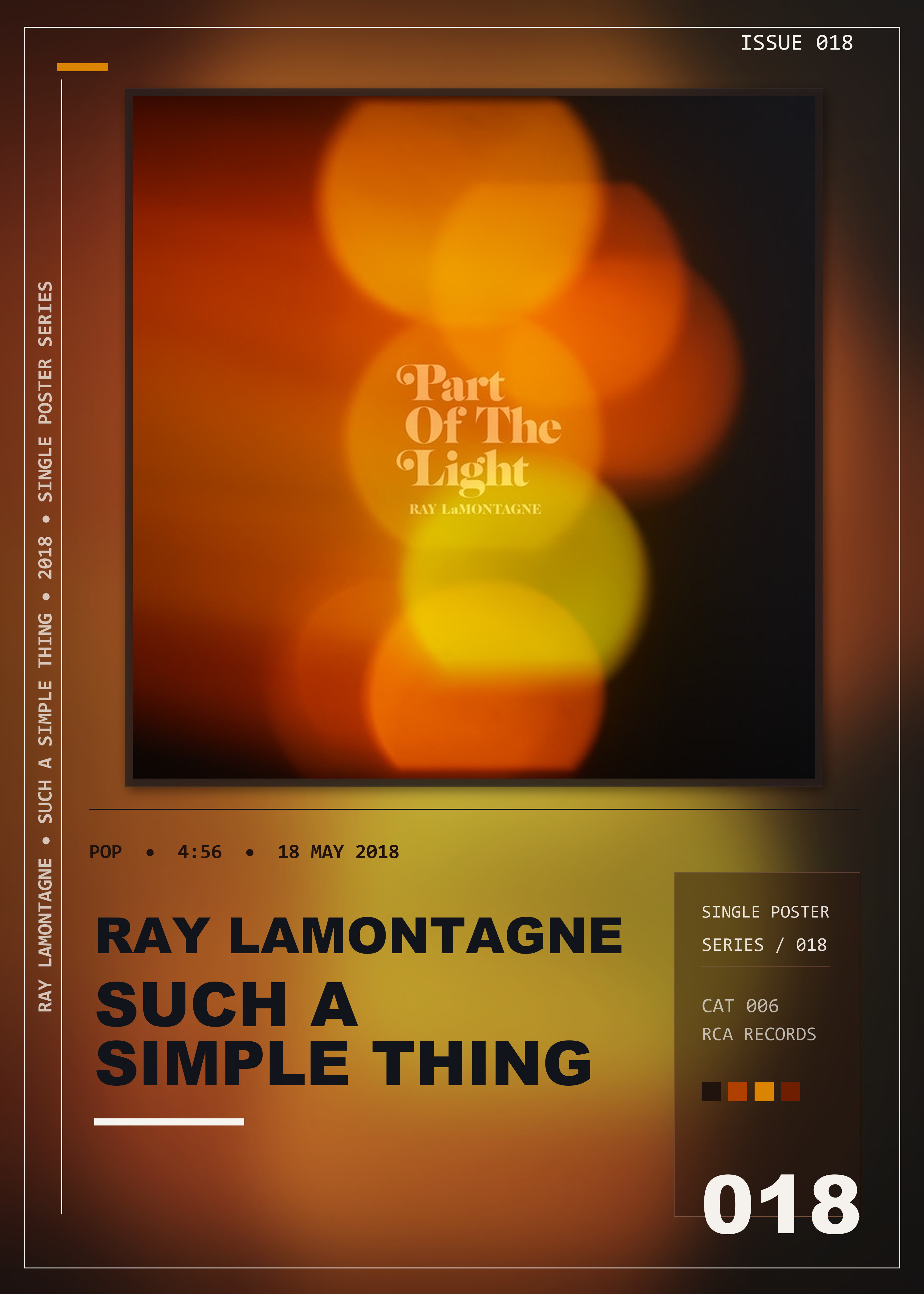 Music poster: Ray LaMontagne - Such A Simple Thing