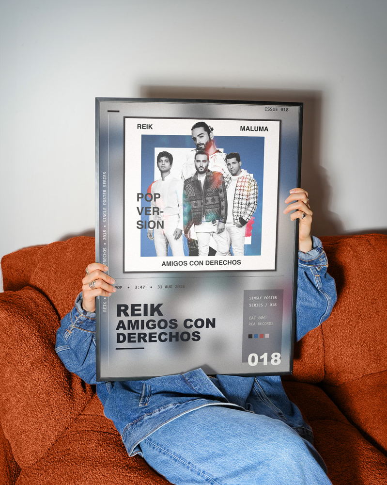 Music poster: Reik - Amigos Con Derechos
