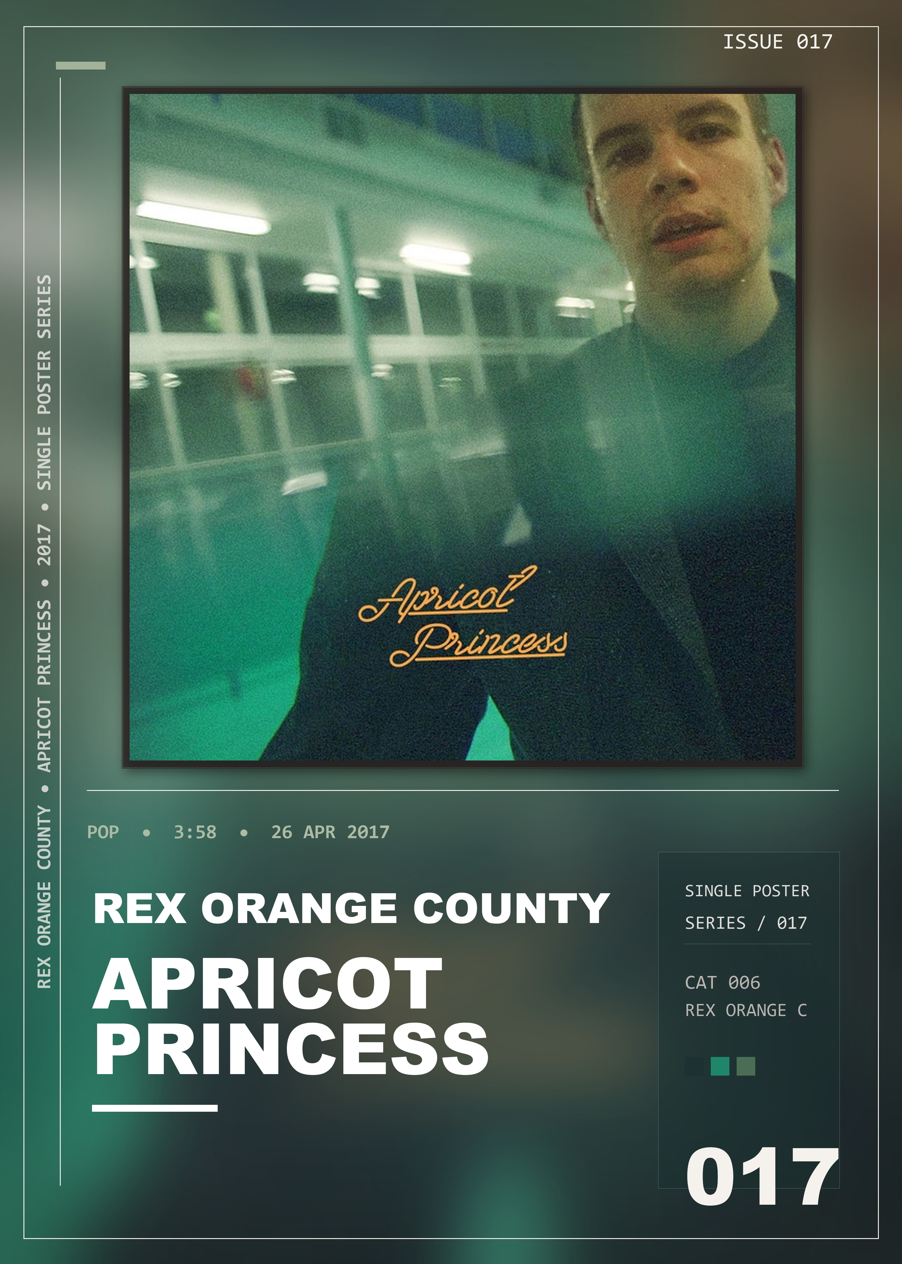 Music poster: Rex Orange County - Apricot Princess