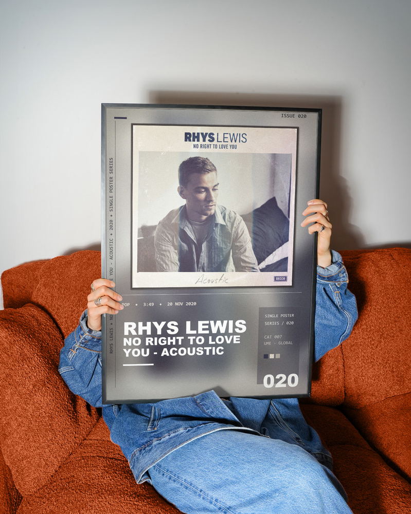 Music poster: Rhys Lewis - No Right To Love You - Acoustic