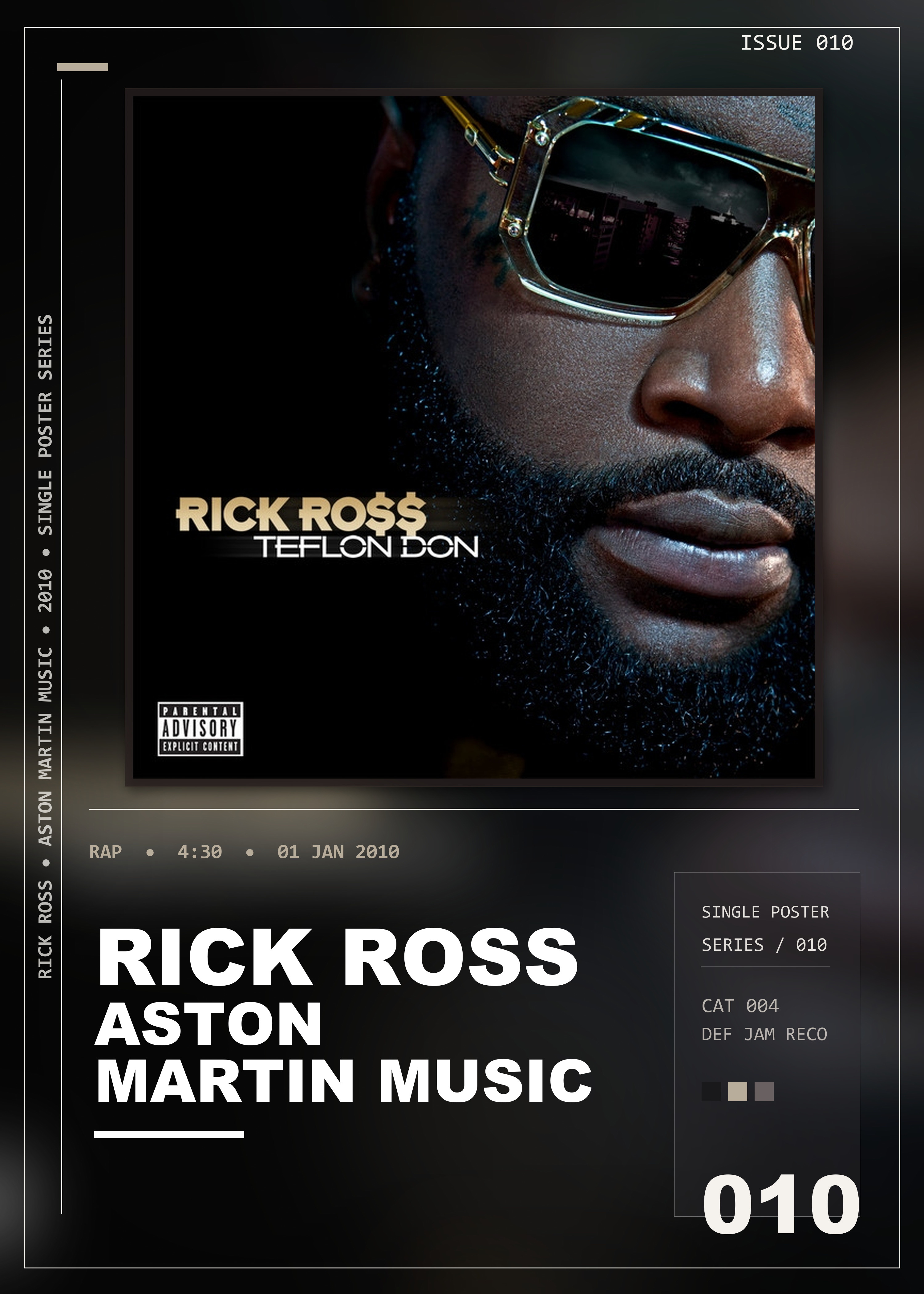 Music poster: Rick Ross - Aston Martin Music