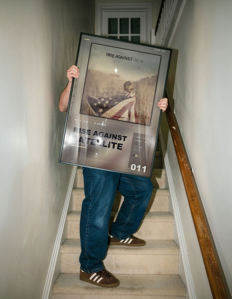 Music poster: Rise Against - Satellite