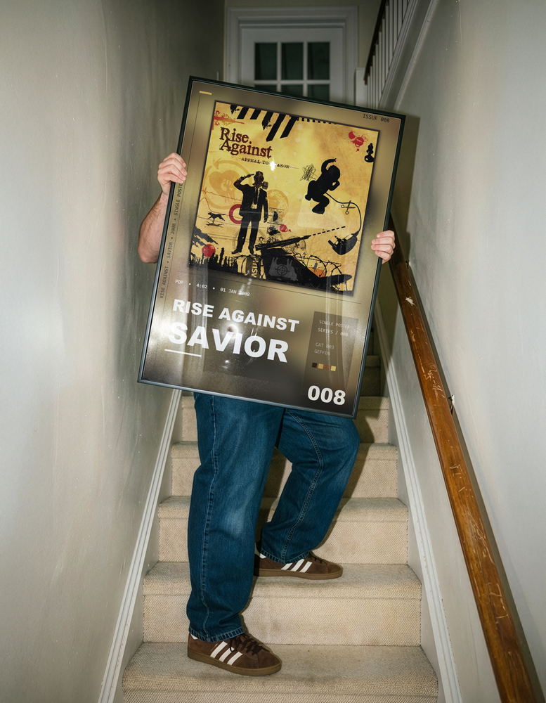 Music poster: Rise Against - Savior