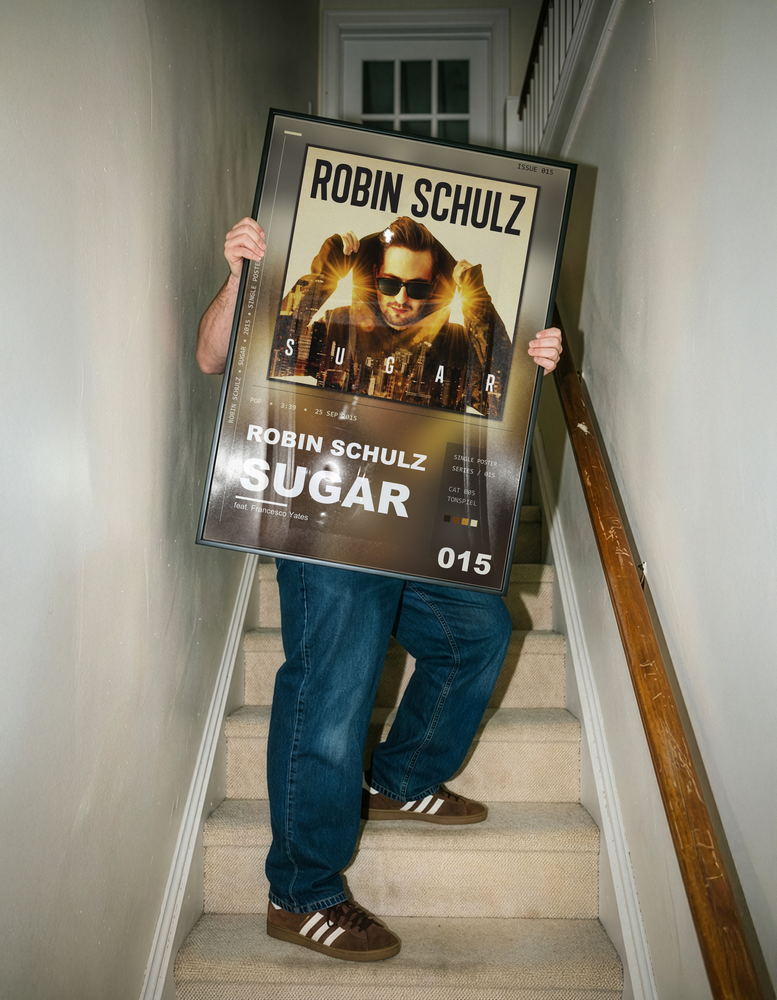 Music poster: Robin Schulz - Sugar feat Francesco Yates