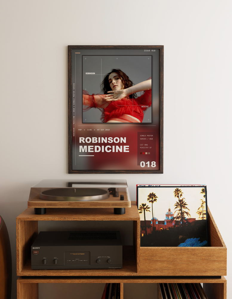 Music poster: Robinson - Medicine