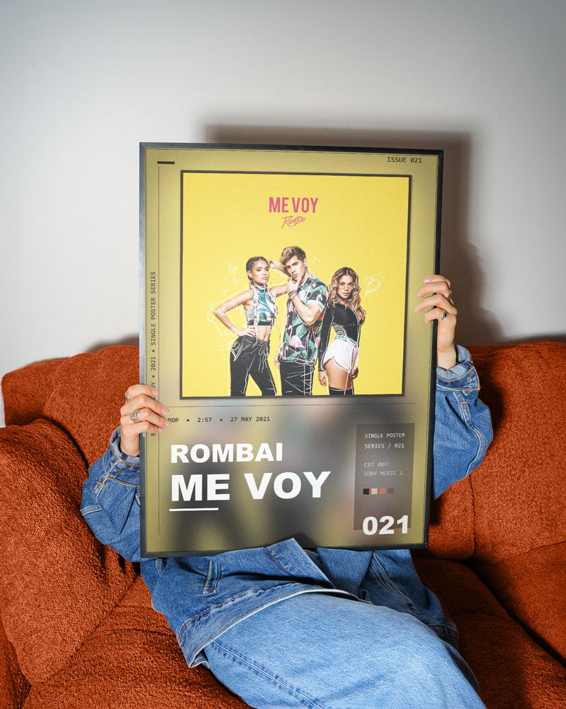 Music poster: Rombai - Me Voy