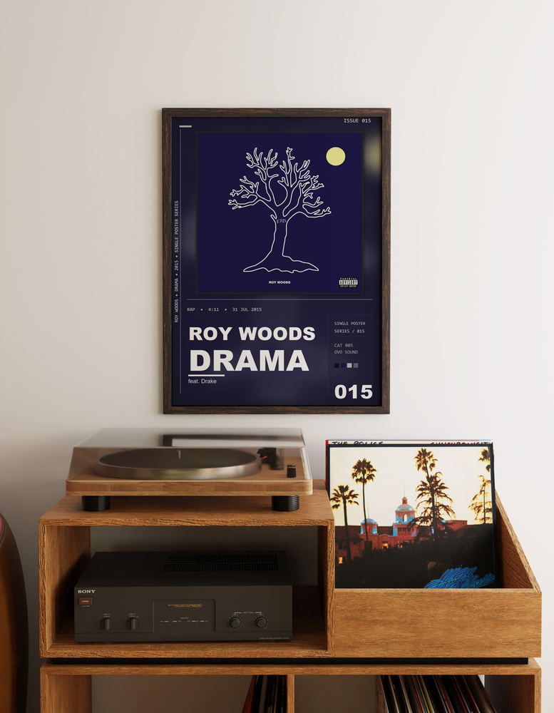 Music poster: Roy Woods - Drama feat Drake