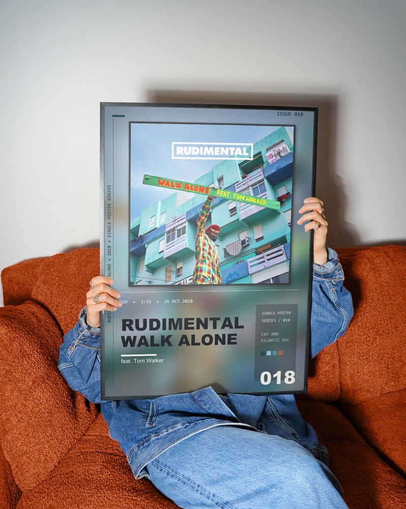 Music poster: Rudimental - Walk Alone feat Tom Walker