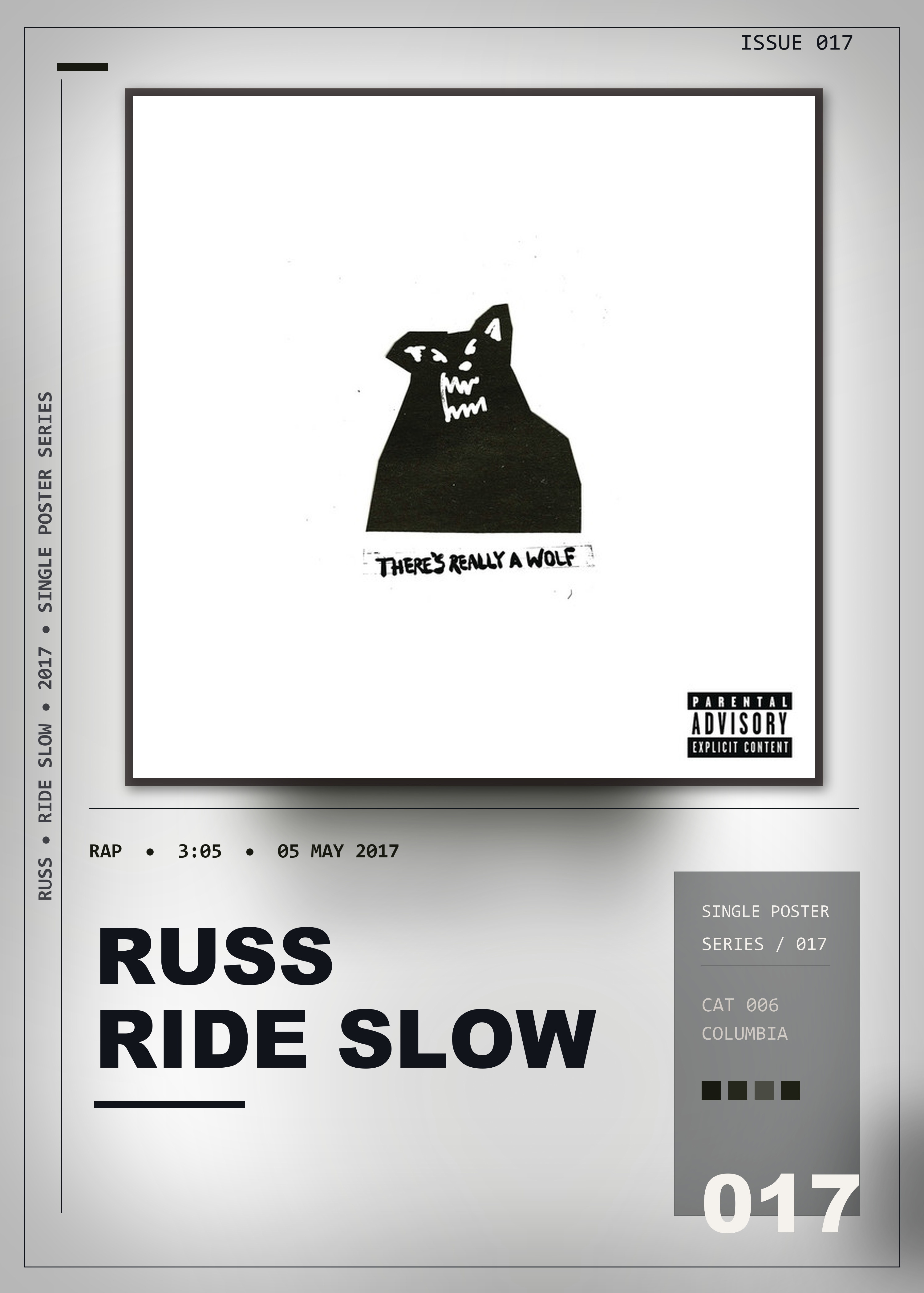 Music poster: Russ - Ride Slow