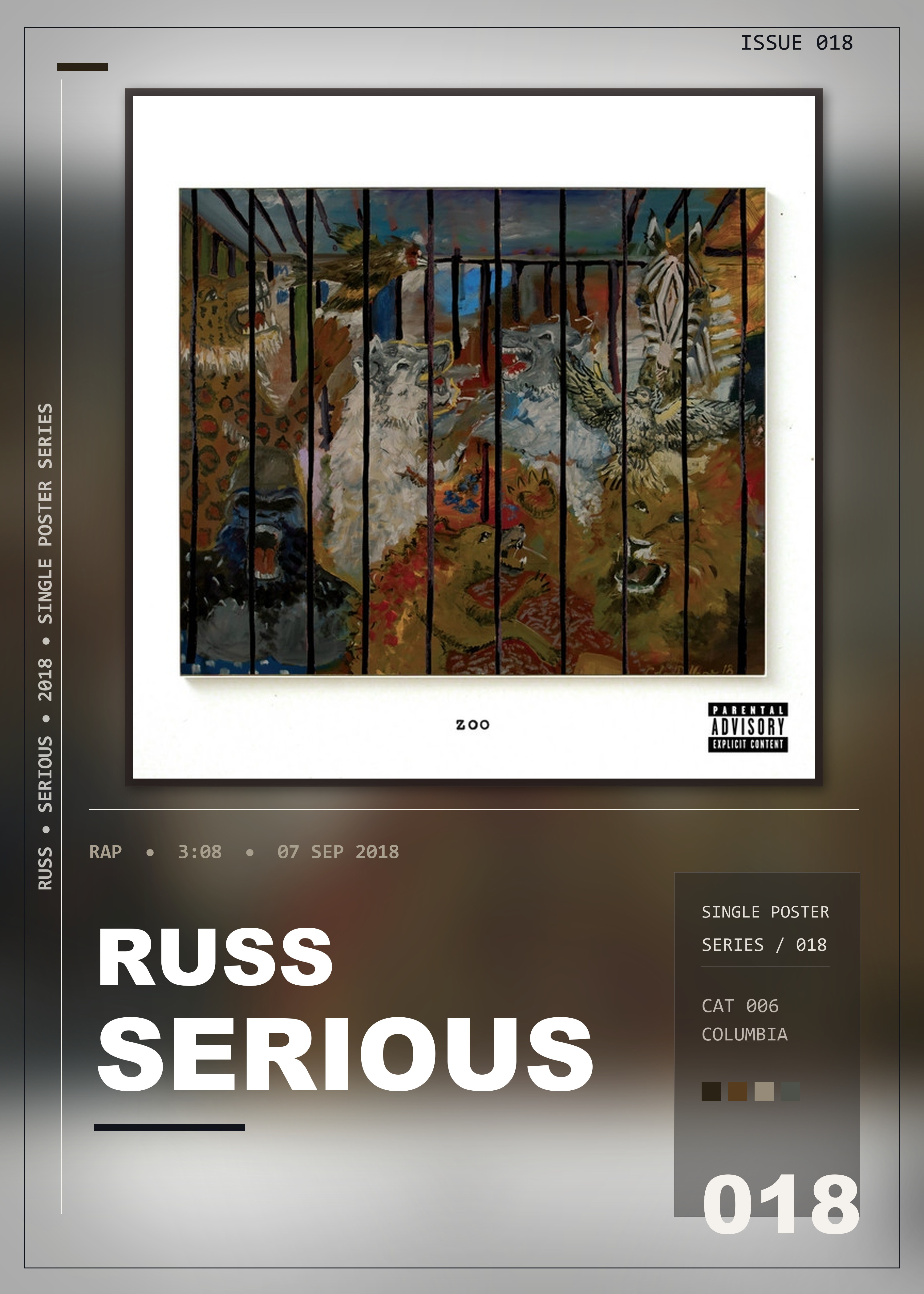 Music poster: Russ - Serious