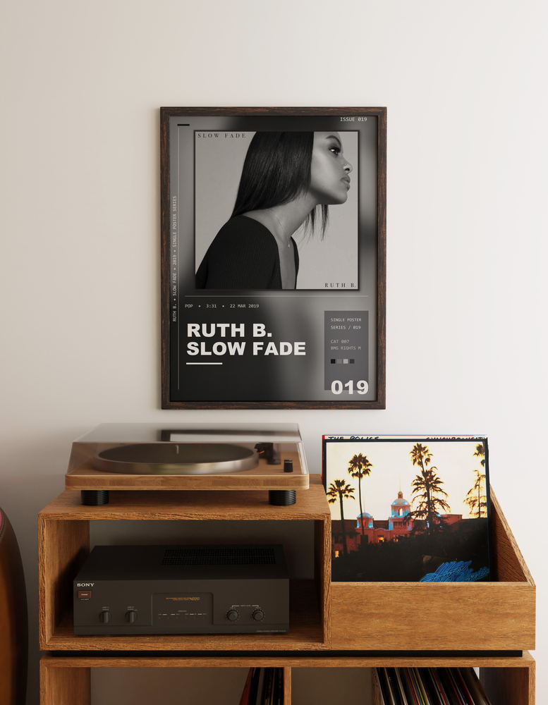 Music poster: Ruth B - Slow Fade