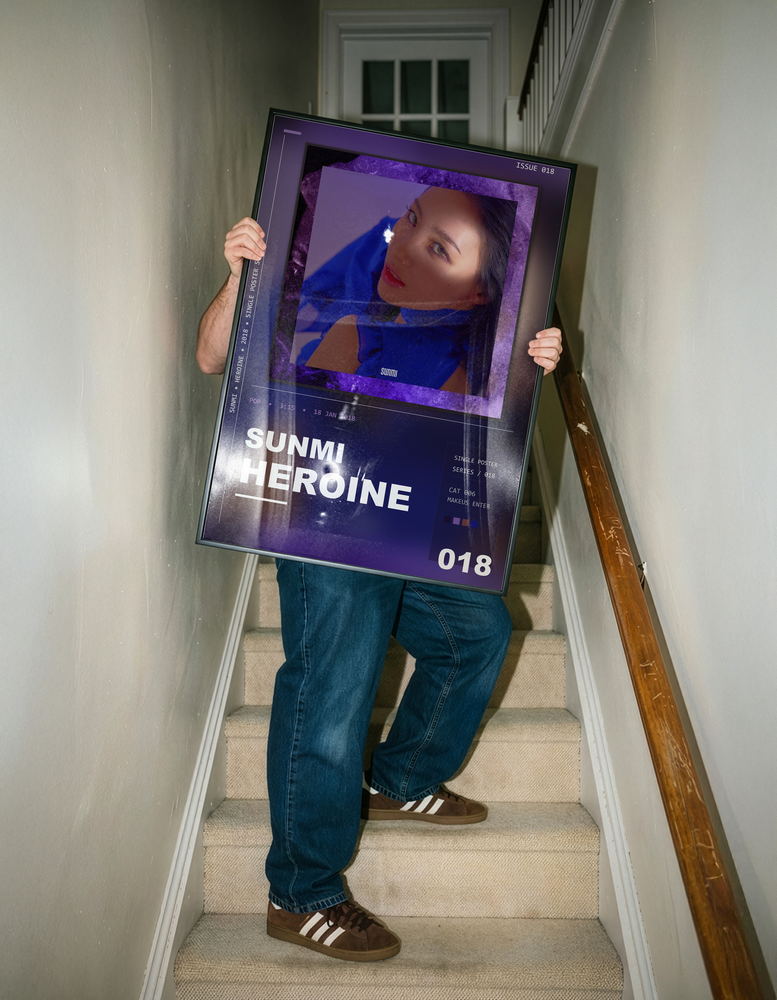 Music poster: SUNMI - Heroine