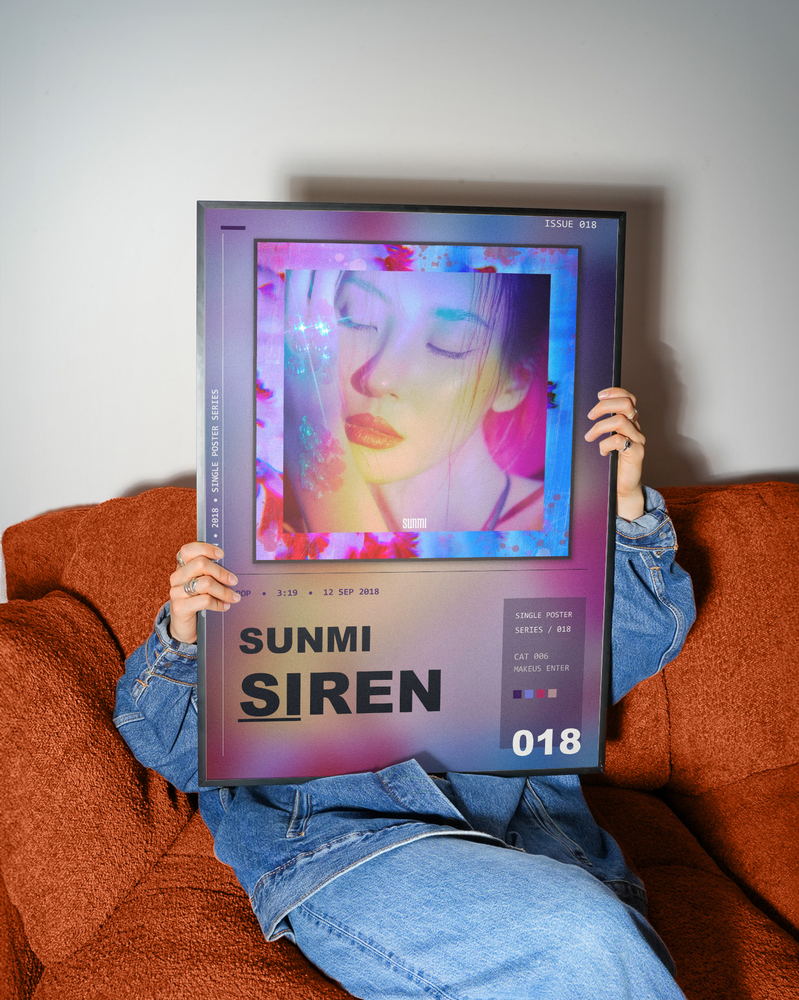 Music poster: SUNMI - Siren