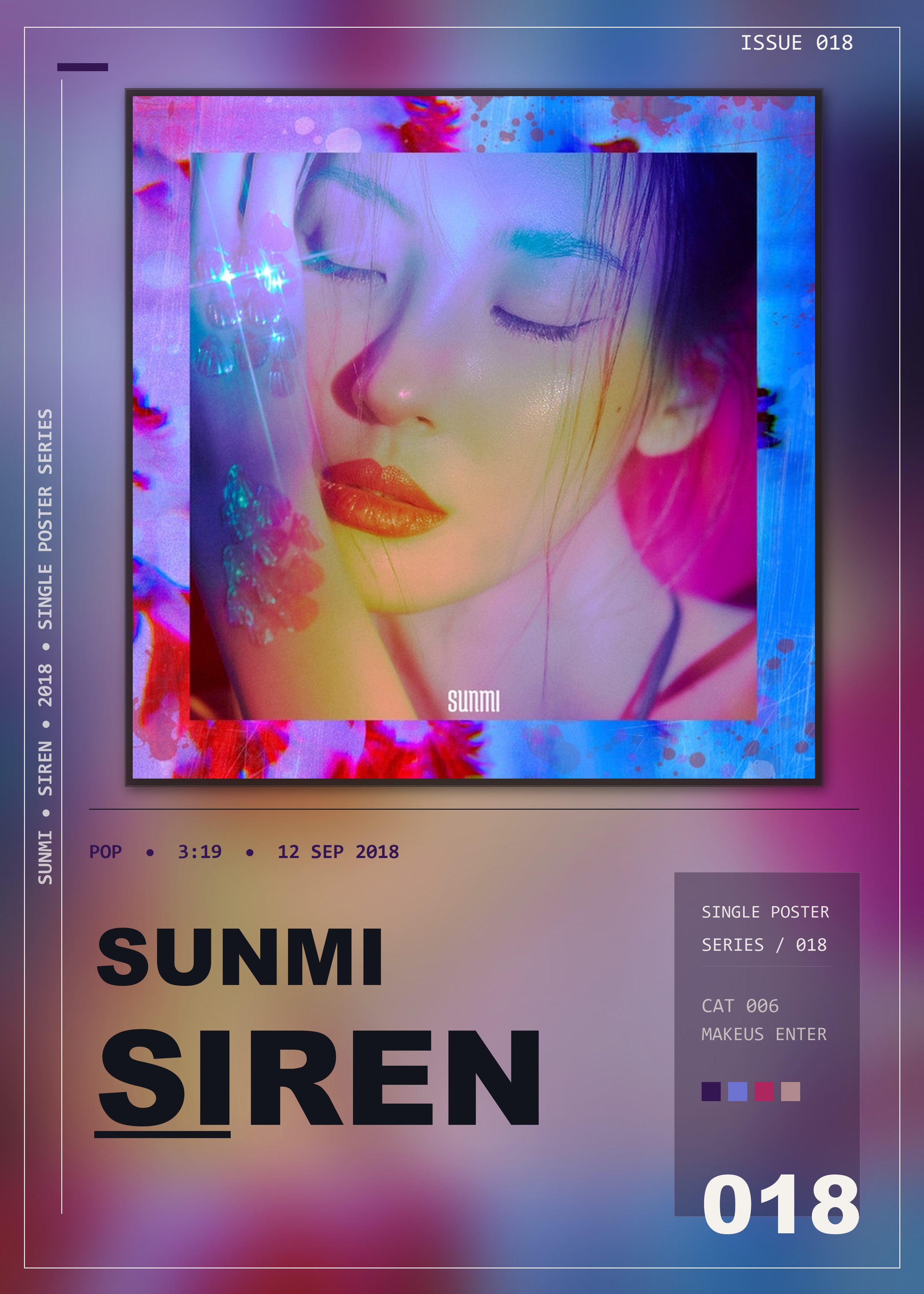 Music poster: SUNMI - Siren