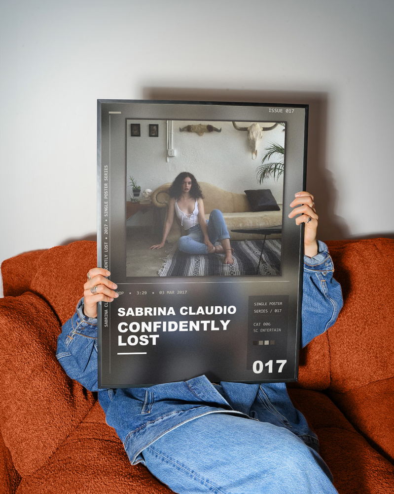 Music poster: Sabrina Claudio - Confidently Lost