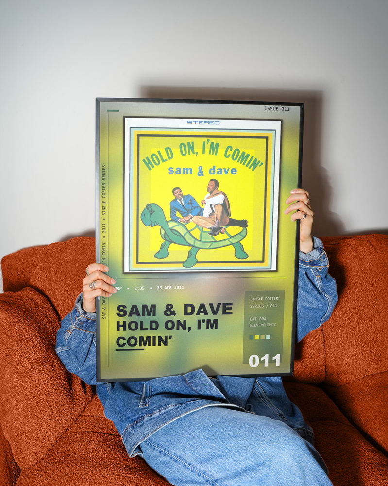 Music poster: Sam Dave - Hold On Im Comin