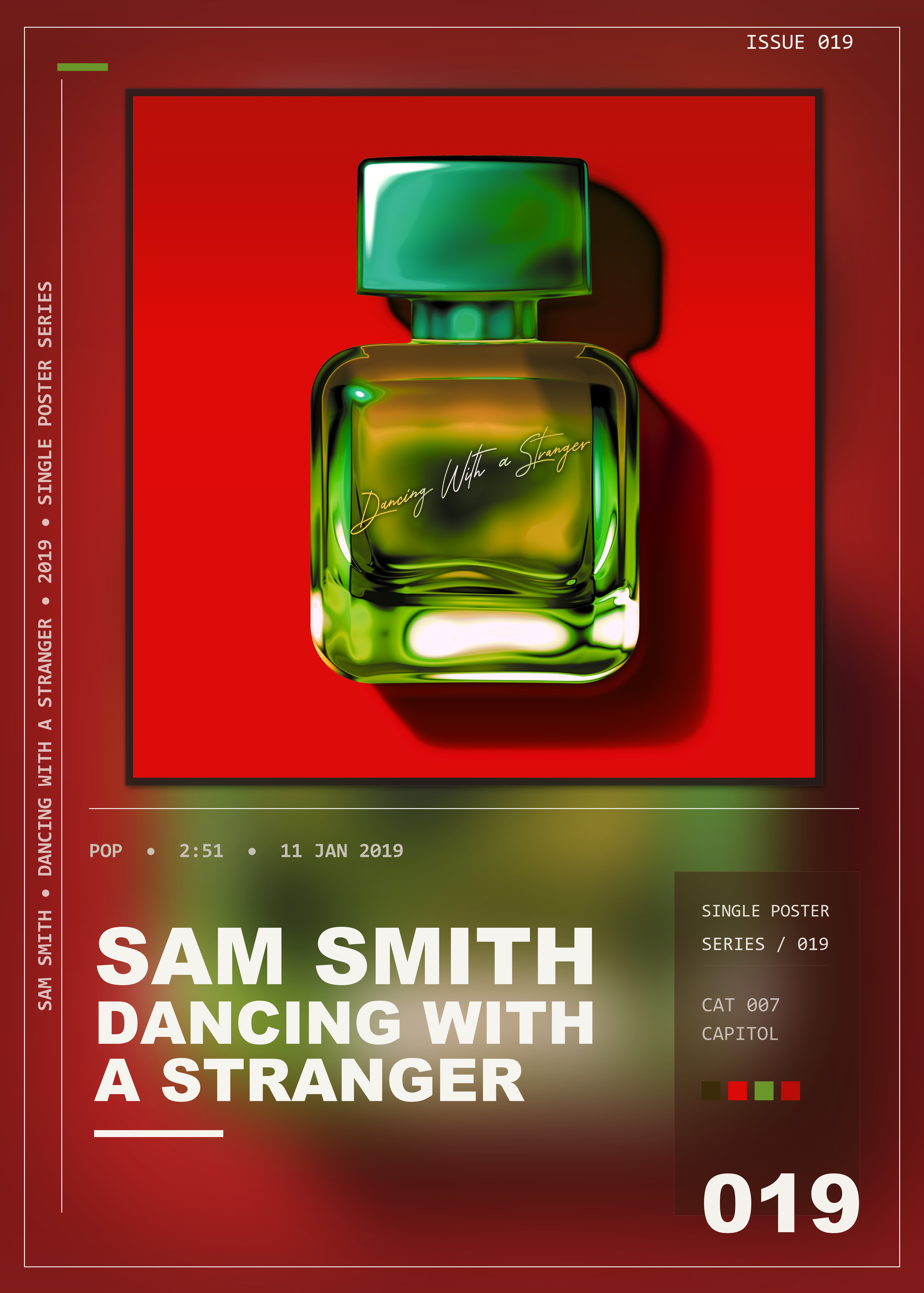 Music poster: Sam Smith - Dancing With A Stranger with Normani