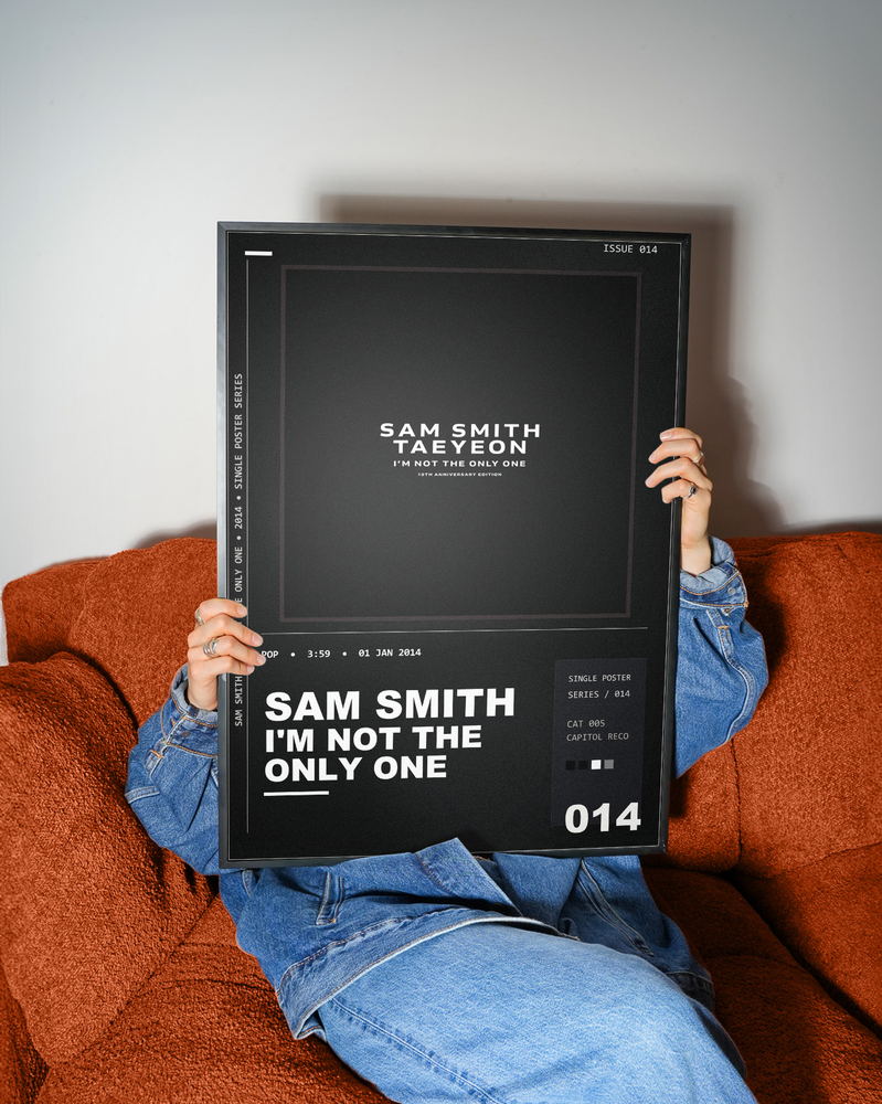 Music poster: Sam Smith - Im Not The Only One