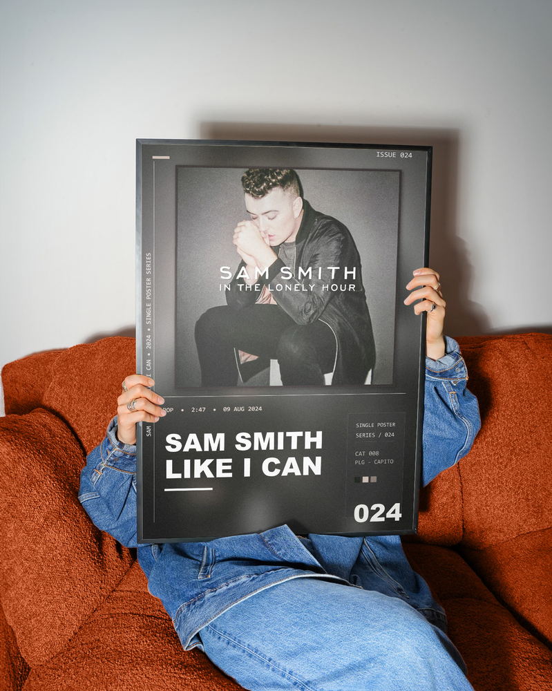 Music poster: Sam Smith - Like I Can