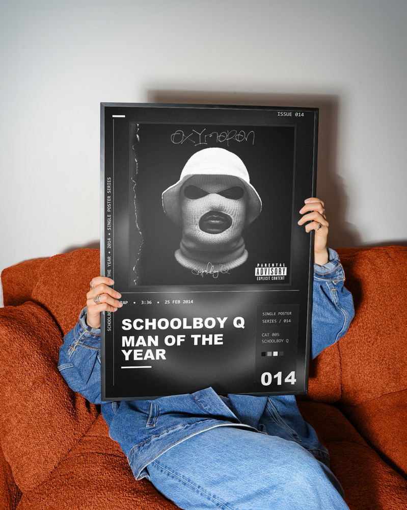 Music poster: ScHoolboy Q - Man Of The Year