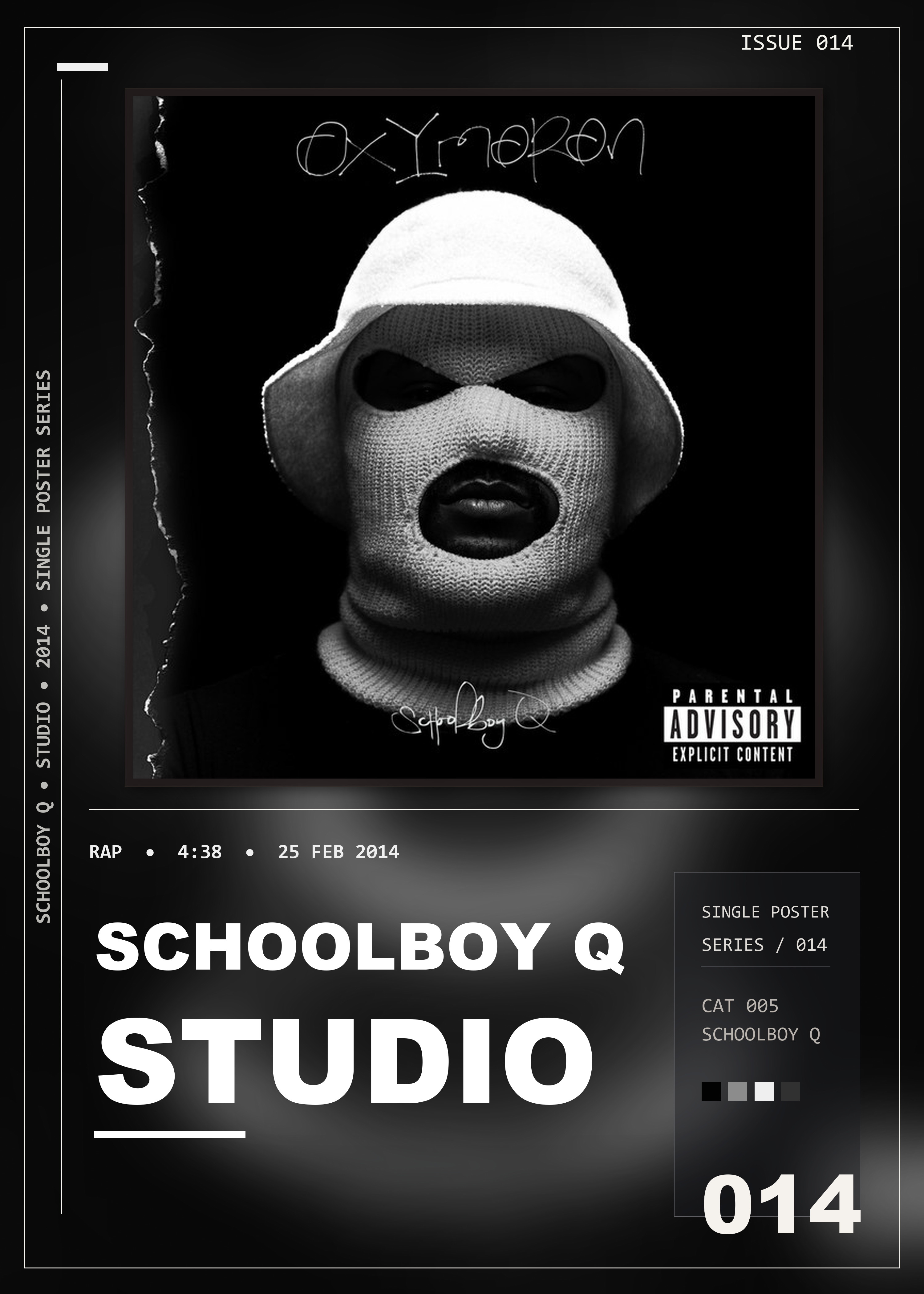 Music poster: ScHoolboy Q - Studio